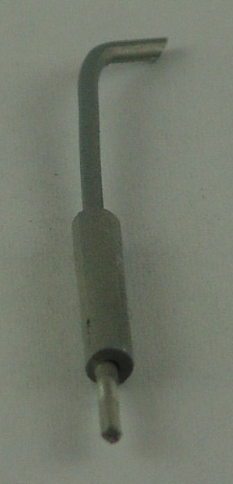 thumbnail image 2 of (3) Curved End Exhaust Stacks For HO Scale Trucks – Don Mills Models 87-53 – Pewter Unpainted 2 of 6