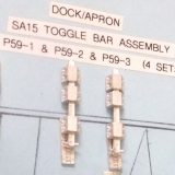 SA10 Car Float Fittings Kit - HO - 54 pc. total - Typical Steel Car Float General Details AND *Car Float Construction.  1 set. - Image 4
