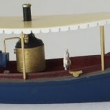 Sea Port kit: H126 HO 32' Steam Launch L: 4"