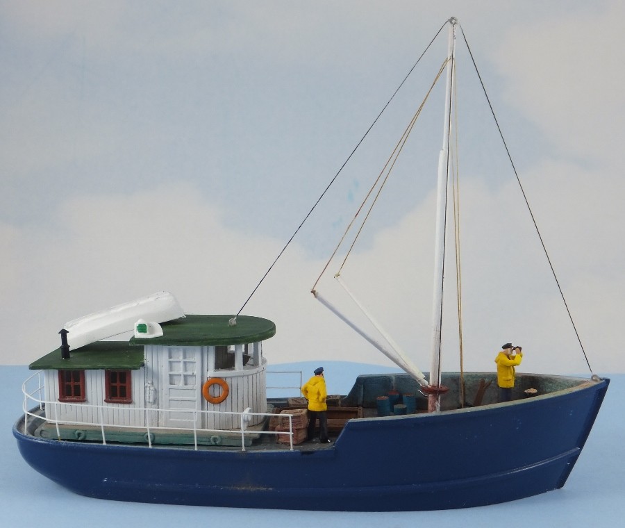 Sea Port kit: H152 HO 48' Coastal Freighter/Fishing Vessel