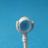 P27 Search Light - metal - HO, N or O scale - H: 9/16"  (2 pack)