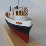 Sea Port kit: H004W HO full hull 53' Tug/Pilot/Yacht-Laser Cut Wood Craftsman kit - Image 5