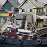Sea Port kit: H125 53' Harbor Steam Tug, HO Scale,  L: 7-1/4” W: 2-1/8”, qty. 1 - Image 3
