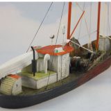 Sea Port kit: H118 HO 65' Fishing Dragger Kit - L: 9” W: 2 ½”, qty. 1 - Sea  Port Model Works