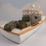 Sea Port kit: H134 32' Lobster Boat, waterline, O Scale,  L: 8" W: 2-1/2", qty. 1 - Image 6