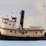 Sea Port kit: H116W HO Scale 78' Steam Tug Exeter - New design laser kit - - Image 2