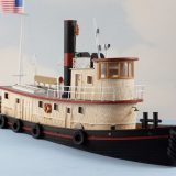 Sea Port kit: H116W HO Scale 78' Steam Tug Exeter - New design laser kit - - Image 4