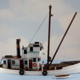 HBU-133W-3 HO 65’ Workboat/Lighter Fully Constructed L: 8-1/2" - Image 2