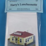 1034-H  Harry's Luncheonette A typical small Mom-n-Pop type roadside diner. A Mount Blue HO scale, laser kit. - Image 3