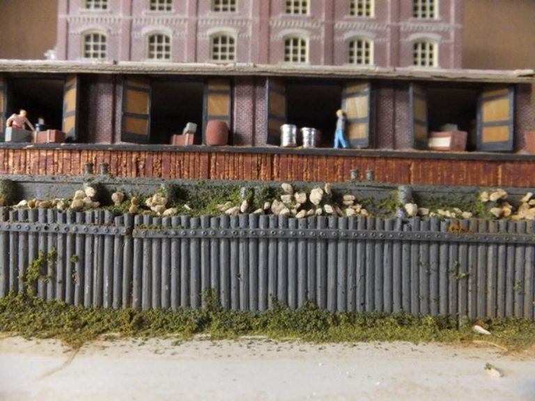 Retaining Walls/Breakwater Walls - HO Scale - Sea Port Model Works