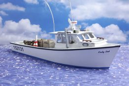 Web 1 H164 HO Scale 45' Northumberland Lobster boat 1123