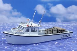 Web 1 H165 N Scale 45' Northumberland Lobster boat 3123