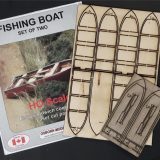 A109 HO Scale 16’ Rowboat/Fishing Boat Kit – Osborn - Contains two (2) boats – - Image 2