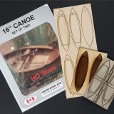 A110 HO Scale 16’ Canoe Kit - Osborn - Contains two canoes - - Image 2