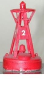 CHANNEL MARKER BUOYS - HO Scale - BUILT-UP