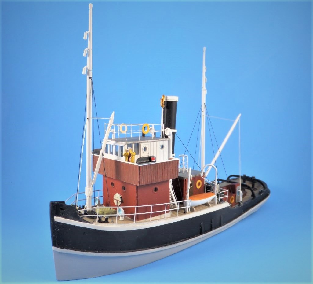 Ho Scale Tug Boat Fishing Boat Crab Motor Boat Model Made In USA 