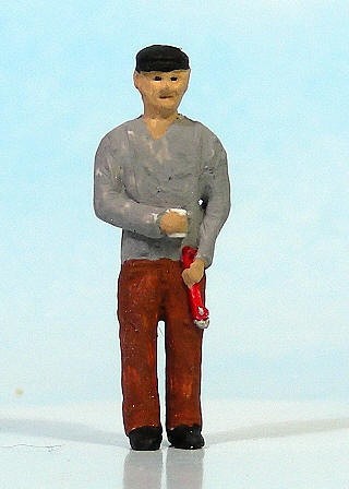 Web 1 OF-002 O Scale Tugboat Chief Engineer painted