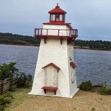 NEW RELEASE! HO Scale kit A117 - East Coast Lighthouse - Laser cut kit - Footprint: 2.375" x 2.375", Height: 5.1"