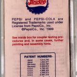 VINTAGE N SCALE MICRO TRAINS  100080 Pepsi Cola 36' Riveted Steel Side Caboose - Magne-Matic - New in box  Collectible  N Scale - Image 4