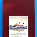NEW RELEASE! RARE OFFERING - VINTAGE STEAM TUG EXETER KIT - HO SCALE - CROW RIVER ORIGINAL FROM 1992, Original Box, Excellent Condition