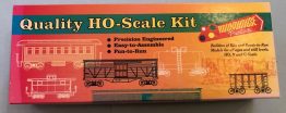 Vintage 36' Truss Rod Carriage Car Kit - HO Scale - B&M Kit #12407