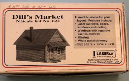 Vintage Dill's Market Kit - N Scale - Kit # 622