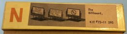 Vintage Brass Billboard Kit - N Scale - Kit 73-11