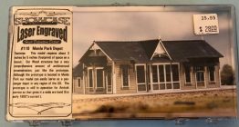 Vintage Menlo Park Depot Kit - N Scale - Kit # 110