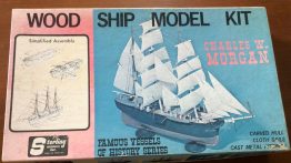 Charles W. Morgan wood Ship Model Kit # G8 - HO - Sterling Models Inc., Phila., PA