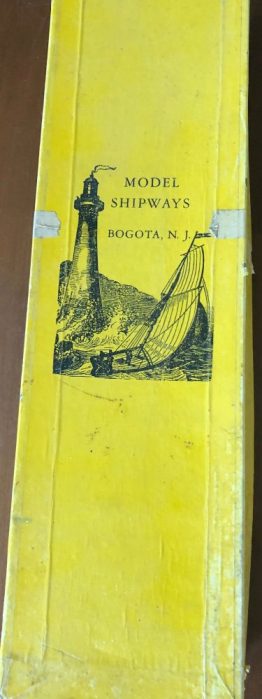 Vintage Eagle main built square top sail Schooner Kit - HO - Shipway Models Bogota NJ