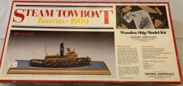 Vintage Steam Towboat "Taurus - 1900" Kit - Model Shipways Kit # 2021