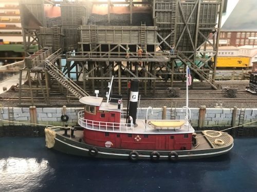 David builds the H116W HO 78' Tugboat Exeter kit