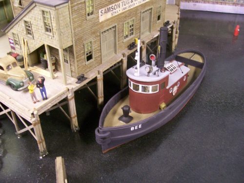 John Elwood builds the H125 HO Tug Boat kit 2180