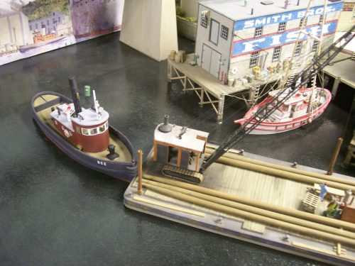 John Elwood's H125 HO tug on the layout