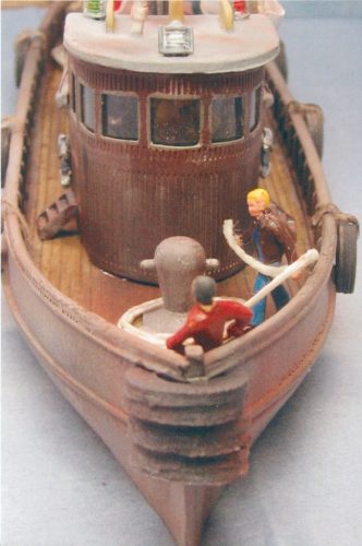 Bob-Schoepflin - tie up the tug at the dock