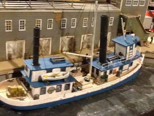 Bob-Seckler builds a freighter using the H141W HO Converted Menhaden Steamer kit
