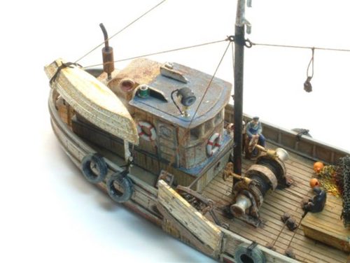 H118 HO Fishing Dragger kit 009