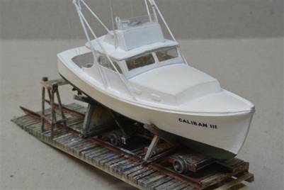 Frank-Palmer-1955 sport-fishing-boat-1Using the H128-1 34' Lobster Boat Kit