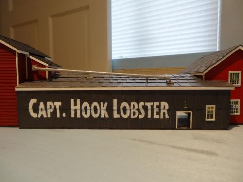 Gordon Fay - B102 HO Captain Hook Lobster Under Construction - mid section back