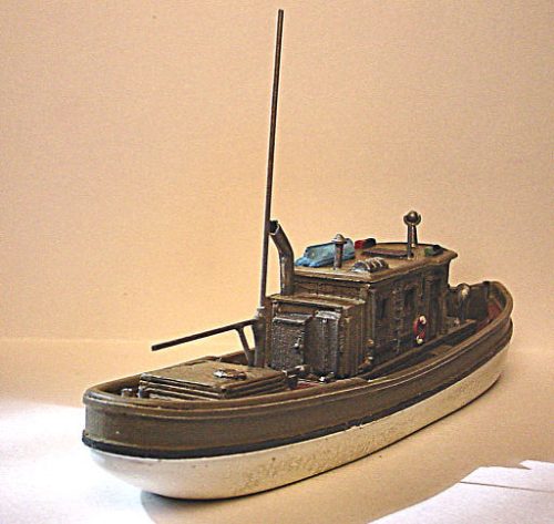 H117 N Scale Harbor Workboat -1733