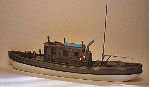 H117 N Scale Harbor Workboat -1734