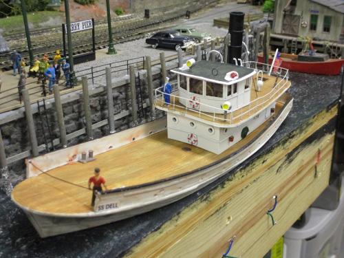 Fred Dellaiacono builds the H123 HO Car Ferry kit
