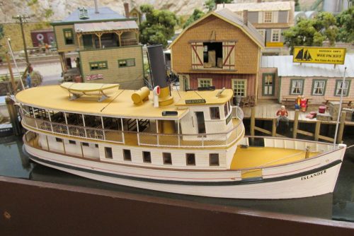 John builds his Islander passenger boat 