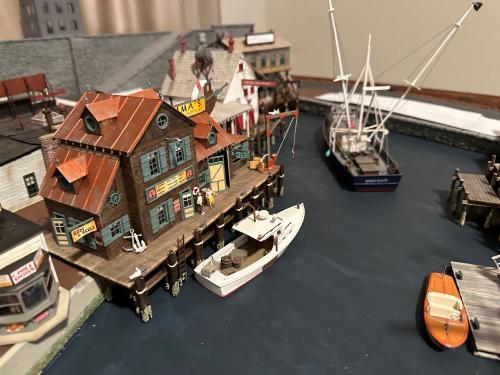 H128-1 lobster boat and the H142 motor boat