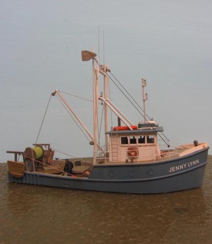 Peter DeAlba builds the Jenny Lynn using the H160 HO Western Dragger kit