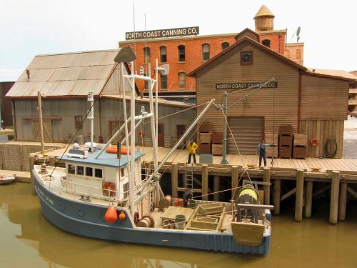 Jenny Lynn at No Coast Canning Company - H160 HO Western Dragger kit
