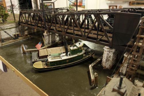 Rick's MR Tugboat at Devon draw - Using H116 HO Tug Exeter kit