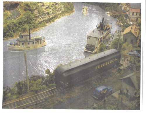 Bob's Previous-Ohio-River-layout-with-H136W-HO-53'-Steam-Passenger-Ferry