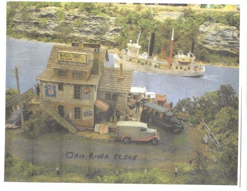 Bob Lawson's Previous-Ohio-River-layout-with-H141-HO-77'-converted-Menhaden-steamer