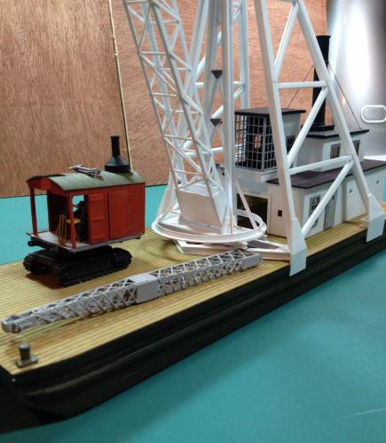 Richard Boudreau Derrick on M169 hull 1290